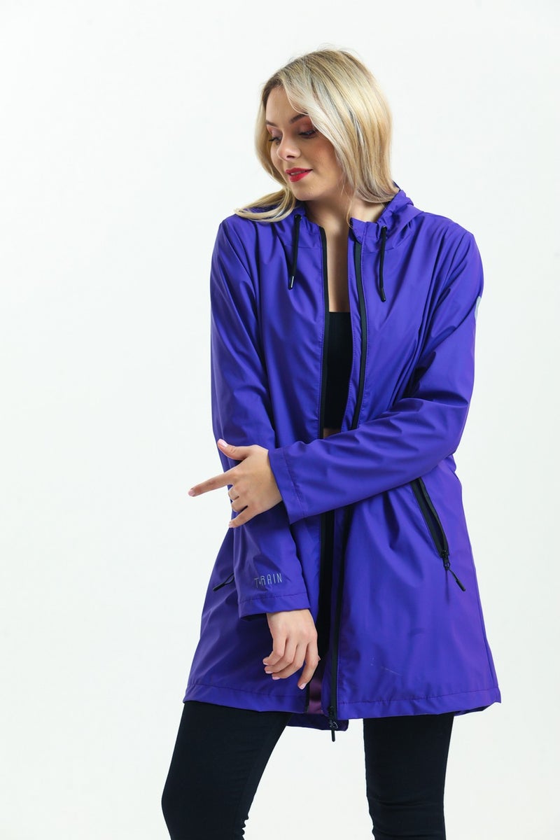 T Rain T-Rain Ultra Ligh coat Coat Women, Waterproof  - Image 5