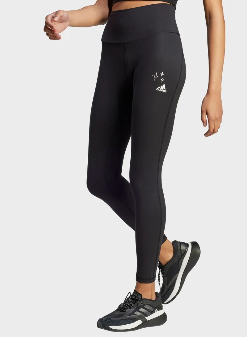 adidas بنطال ضيّق Scribble