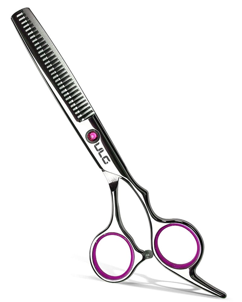 ULG Hair Thinning Scissors Professional Barberâ€™s Texturizing Teeth Shears for Hairdressing, Salon and Home Use Thinning Shears for Hair Cutting, Made of Japanese Stainless Steel, 6.5 inch - Image 1