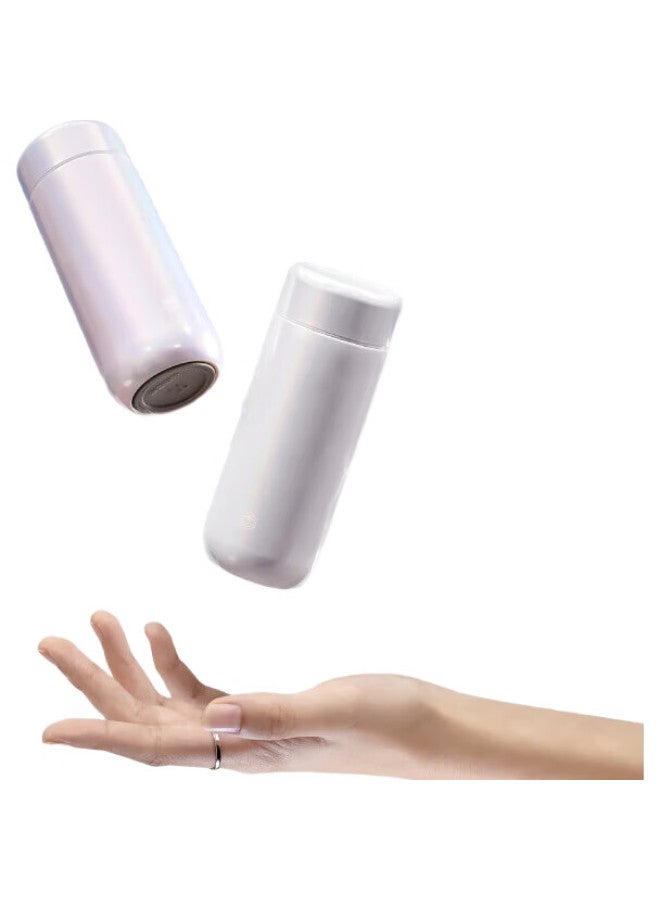 JD.com Jd Jingzao Titanium Health Insulated Cup Pocket Cup [Inner And Outer Pure Titanium] Coffee Men And Women Water Cup White 270Ml - Image 1