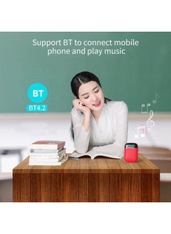 Generic Portable Voice Amplifier for Teachers with Wired Microphone Headset Waistband Rechargeable Personal BT Speaker Support Music FM TF Card for Classroom Meeting Training Tour Guides Promotions Singing  - Image 2