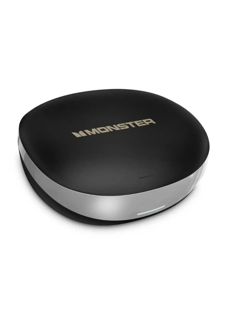 Monster Open-Ear AC500 Air Conduction Bluetooth Wireless Earbuds, Waterproof Sports Earphones with Noise-Cancelling & Built-In Mic, Black  - Image 5
