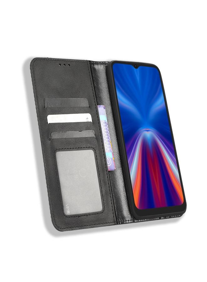 إيروريكس جراب هاتف Umidigi G1 مصنوع من الجلد بمشبك مغناطيسي بتصميم كلاسيكي - Image 3