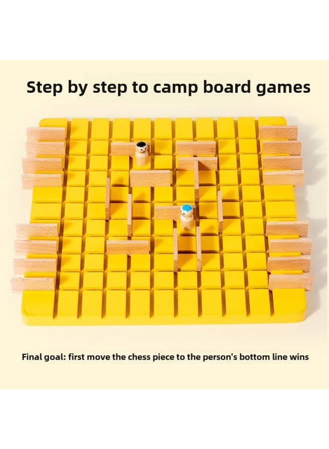 لعبة الشطرنج خطوة بخطوة لطلاب المدارس الابتدائية ألعاب معركة متعددة اللاعبين للأطفال التعليم المبكر ألعاب سطح المكتب التعليمية التدريب بالجملة - اللون: خطوة بخطوة - Image 4