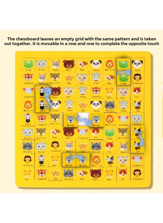 لعبة الشطرنج خطوة بخطوة لطلاب المدارس الابتدائية ألعاب معركة متعددة اللاعبين للأطفال التعليم المبكر ألعاب سطح المكتب التعليمية التدريب بالجملة - اللون: خطوة بخطوة - Image 3