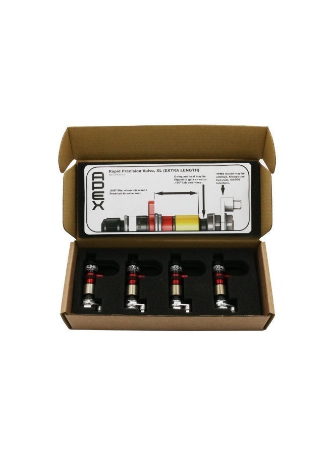 APEX PERFORMANCE PRODUCTS APEX Performance 3.0 Rapid Precision Fast Deflation Valves – XL (Deep Recess) Set of 4 - Image 2