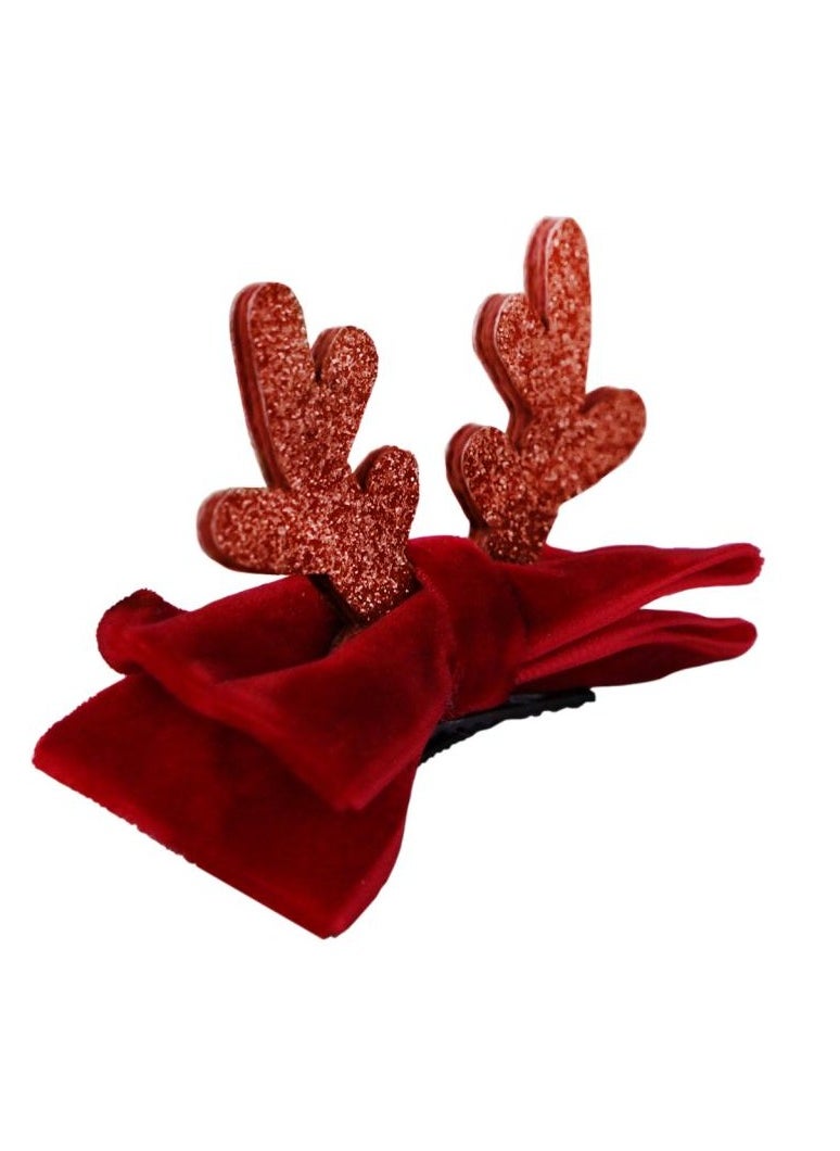 AIWANTO Red Hair Clip Girls Women  - Image 4