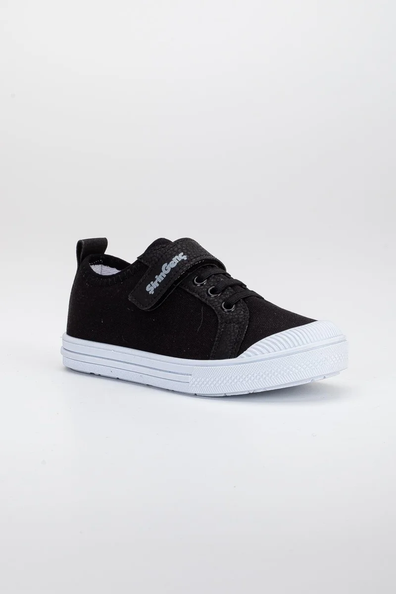 Dilimler Ayakkabı Şirinbebe Şiringenç Linen Black Male İlkadım Baby Child Shoes