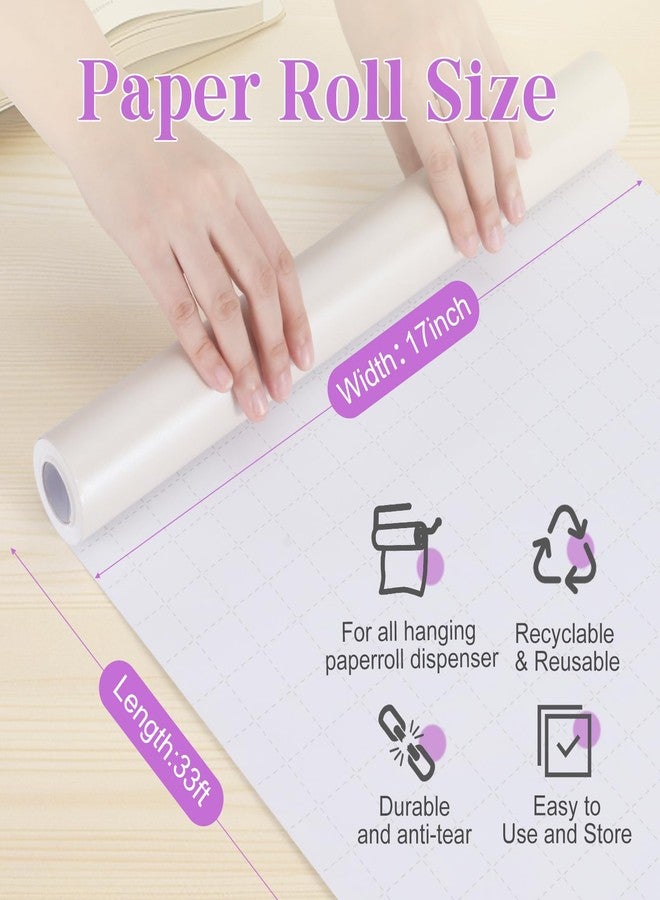 Donyang Off White Matte Wrapping Paper, 17inch x 33ft Solid Color Pearly Lustre Paper, Art Craft Paper Roll, White Gift Wrapping Paper for Wedding, Valentine's Day, Birthday, Christmas, Halloween, Baby Shower - Image 4