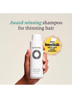 NUTRAFOL Nutrafol Shampoo, Cleanse and Hydrate Hair and Scalp, Improves Hair Volume, Strength and Texture, Physician-formulated for Thinning Hair, Color Safe, Sulfate Free - 8.1 Fl Oz Bottle  - Image 3