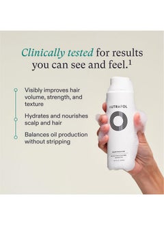 NUTRAFOL Nutrafol Shampoo, Cleanse and Hydrate Hair and Scalp, Improves Hair Volume, Strength and Texture, Physician-formulated for Thinning Hair, Color Safe, Sulfate Free - 8.1 Fl Oz Bottle  - Image 2