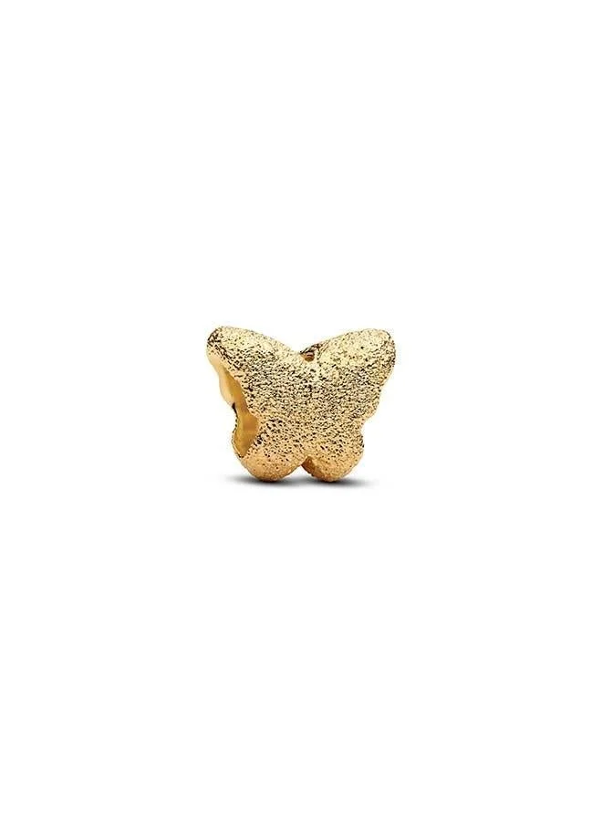 PANDORA Textured Butterfly Mini Charm