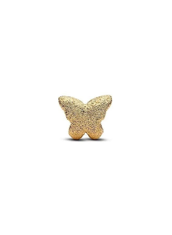 PANDORA Textured Butterfly Mini Charm
