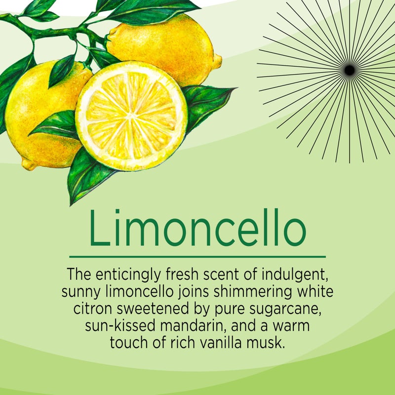 Citrus Magic رذاذ معطر للجو من سيتروس ماجيك، إصدار محدود، يقضي على الروائح، ليمونسيلو، 3 أونصات، عبوة من 3 - Image 4