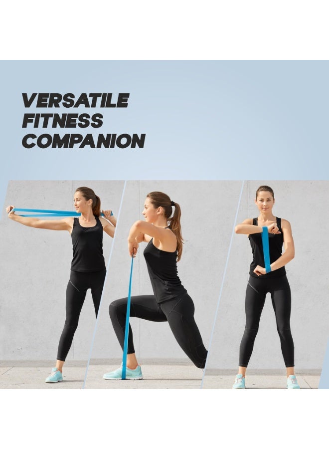 KONEX Natural Latex Resistance Band Loops for Men & Women | High Elasticity, Durable & Odour Free | Ideal for Home or Gym Workouts, Exercises, Stretching, Pull Ups, and Booty Toning (Pack of 3) - Image 3