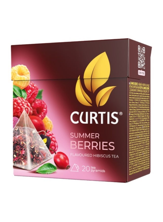 Herbal Tea Bags, Summer Berries - 20 Bags, Russia