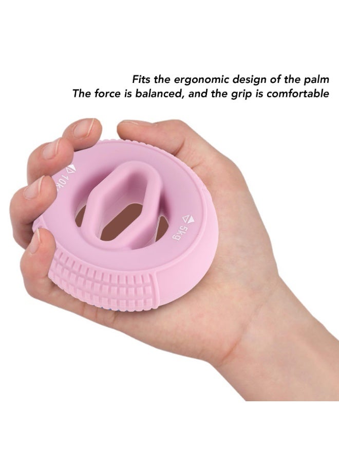 Ring Hand Grip Trainer – 5 to 50 kg Hand Grip Strengthening Ring – Silicone Hand Grip Trainer, Muscle Strengthening Squeezer, Forearm Grip Training Ring – Multiple Resistance Levels - Image 5