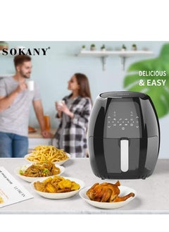 sokany SK-8014 Healthy Air Fryer 8.0L Overheating Protection 1800W  - Image 3