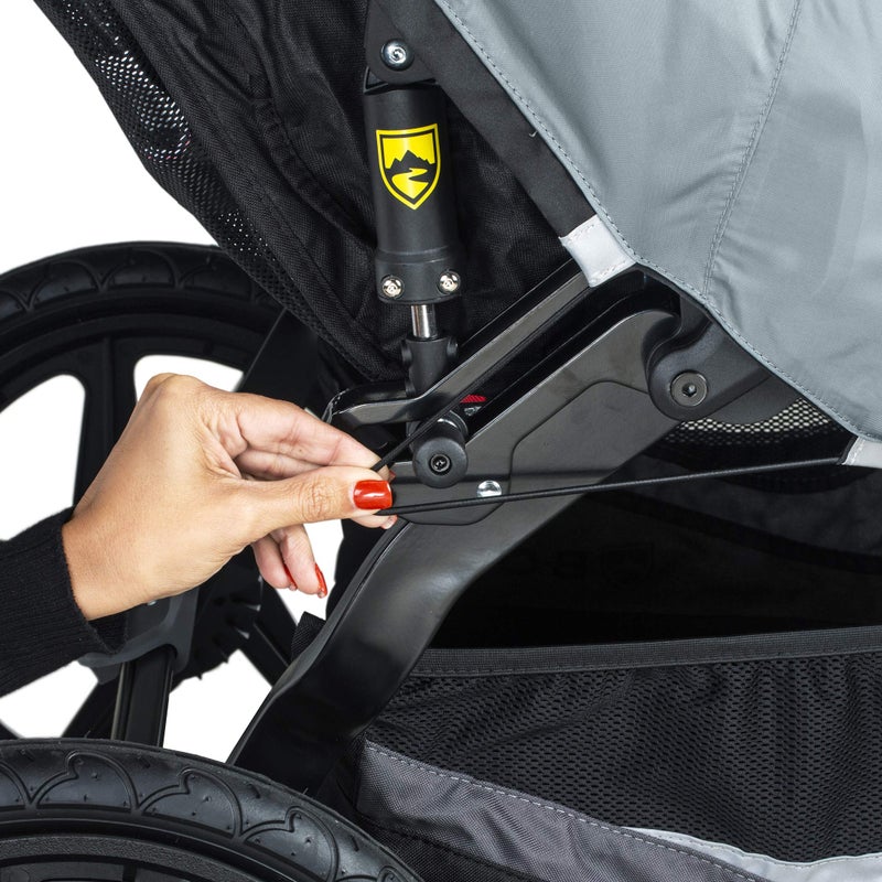 BOB Gear Duallie Swivel Wheel Stroller Weather Shield | Water and Wind Resistant + Ventilated + Easy Install - Image 3