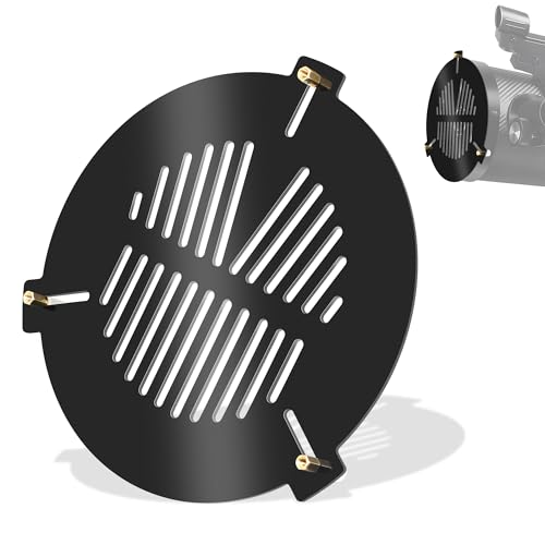 Astromania Bahtinov Mask Focusing Mask for Telescopes - FM100mm for a Tube Outer Diameter (OD) from 105mm-150mm - can be Mounted with The Brass Screws Inside or Outside The drawtube - Image 1