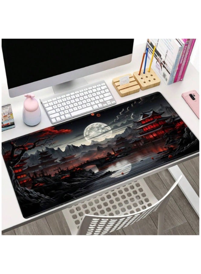 Stylish Japanese-designed mouse pad, 900x400mm - Image 1