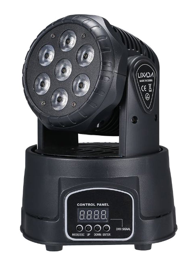 Loquat Mini Moving Head LED Stage Light Black