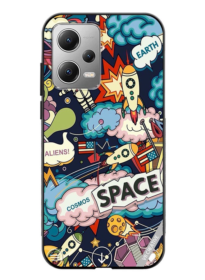 VR CREATIVE Protective Case Cover For Xiaomi Redmi Note 12 Multicolour Design - Image 1