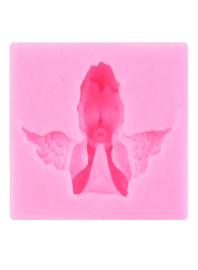 RFGHAC Angel Baby Silicone Fondant Molds For Cake Decorating Cupcake Topper Candy Chocolate Gum Paste Set Of 4 - Image 4