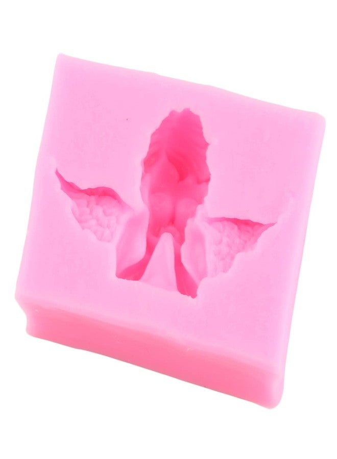 RFGHAC Angel Baby Silicone Fondant Molds For Cake Decorating Cupcake Topper Candy Chocolate Gum Paste Set Of 4 - Image 5