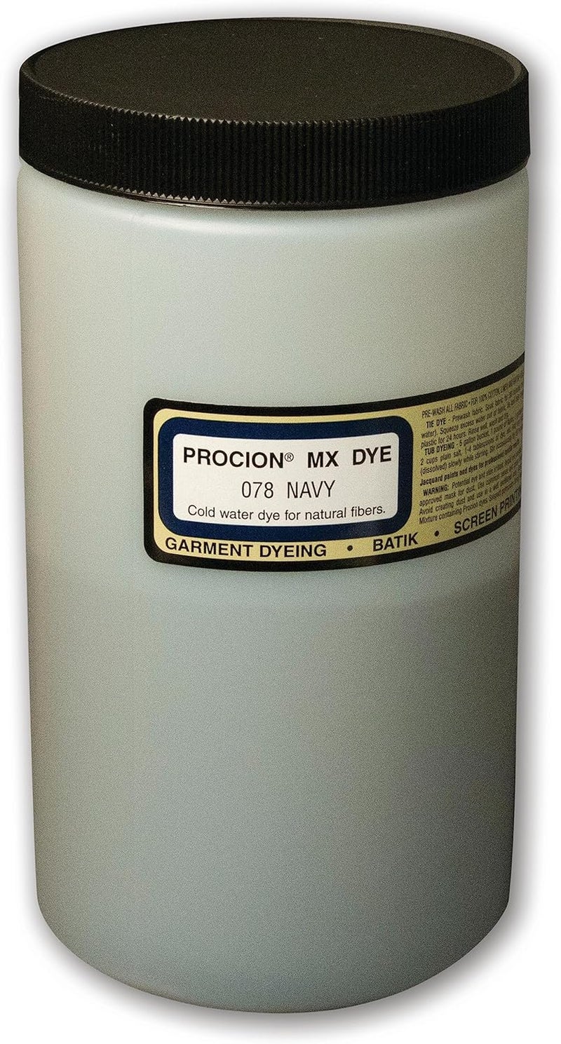 Jacquard Procion MX Dye in Navy - 0.5kg for Fabric Dyeing and Crafting - Image 1