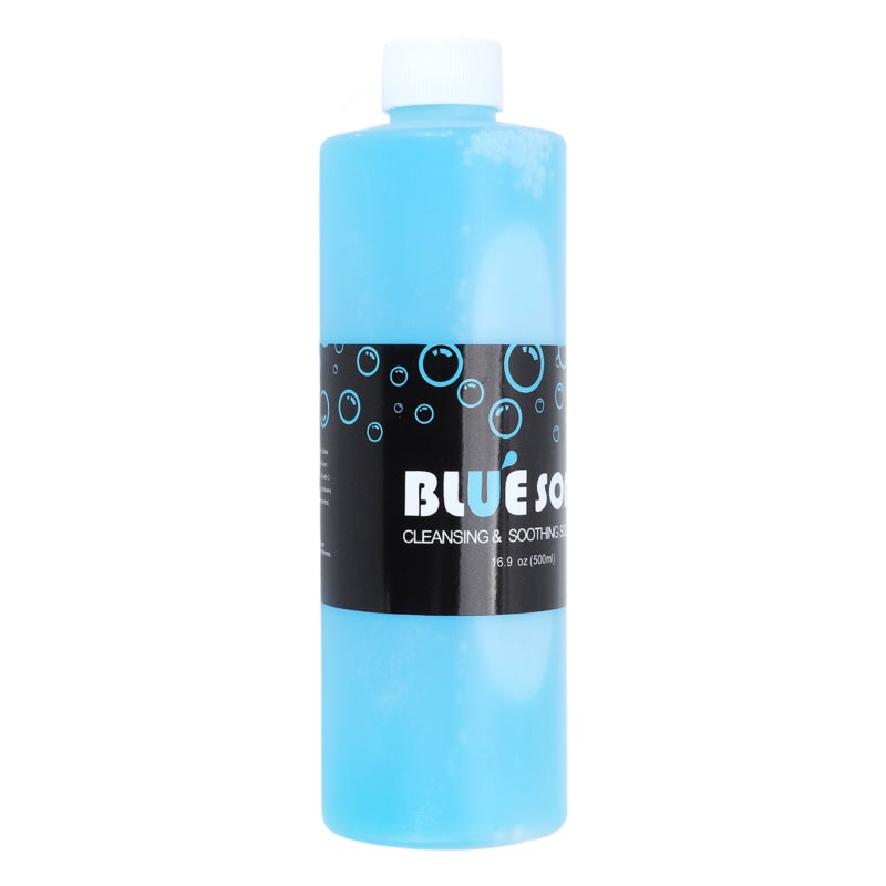 Tattoo Blue Soap Cleanser: All Natural Deep Cleansing - Mild Non Irritating Tattoo Aftercare Wash for New Tattoos Piercings Beginners Professionals - Image 2