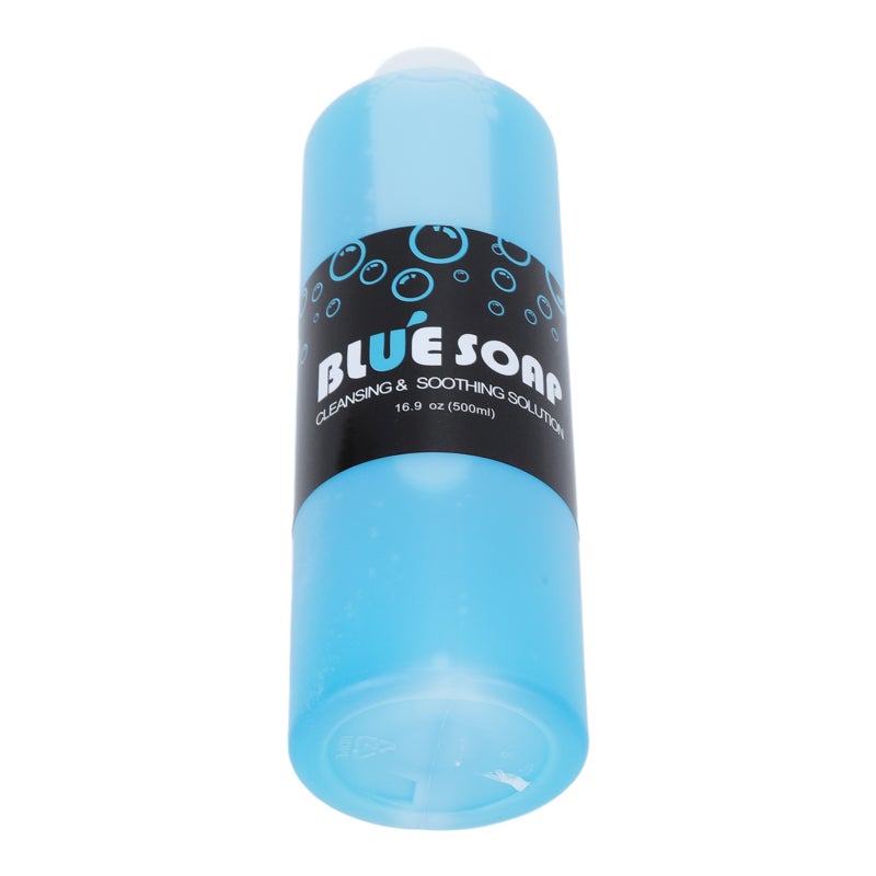 Tattoo Blue Soap Cleanser: All Natural Deep Cleansing - Mild Non Irritating Tattoo Aftercare Wash for New Tattoos Piercings Beginners Professionals - Image 4