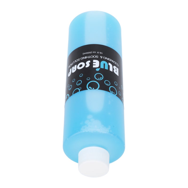 Tattoo Blue Soap Cleanser: All Natural Deep Cleansing - Mild Non Irritating Tattoo Aftercare Wash for New Tattoos Piercings Beginners Professionals - Image 5