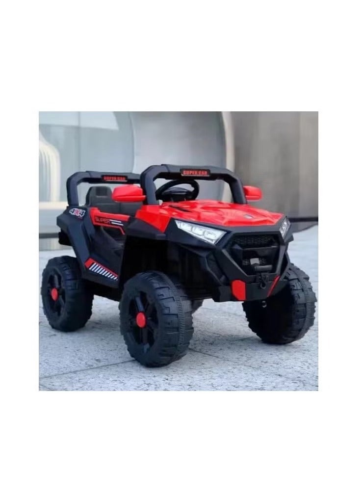 Generic Ride-On CAR  4x4 Off-Road Vehicle - SUV Kids Mini Electric Car with Early Education Function - Remote Control Electric Car  - Image 3