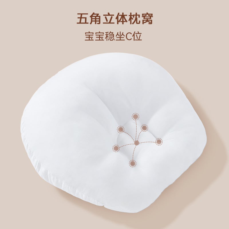 Baby Anti-Spitting Slope Pad Baby Anti-Overflow Milk Choking Slope Pillow Neonatal Lying Feeding Artifact Lactation Pillow - Image 5
