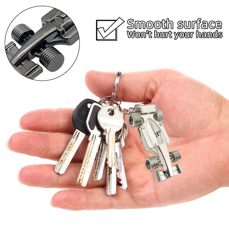 SQUISHCO F1 Merchandise Keychain, F1 Racing Car Design Key Chain, Stylish and Durable F1 Keychain Gift for Men Friends Daily Use - Image 5