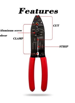Generic uptodateproducts 9 Inch Electric Multi Tools Cable Wire Stripper Plier Cutter Crimper Automatic Multifunctional Terminal Crimping Stripping  - Image 3