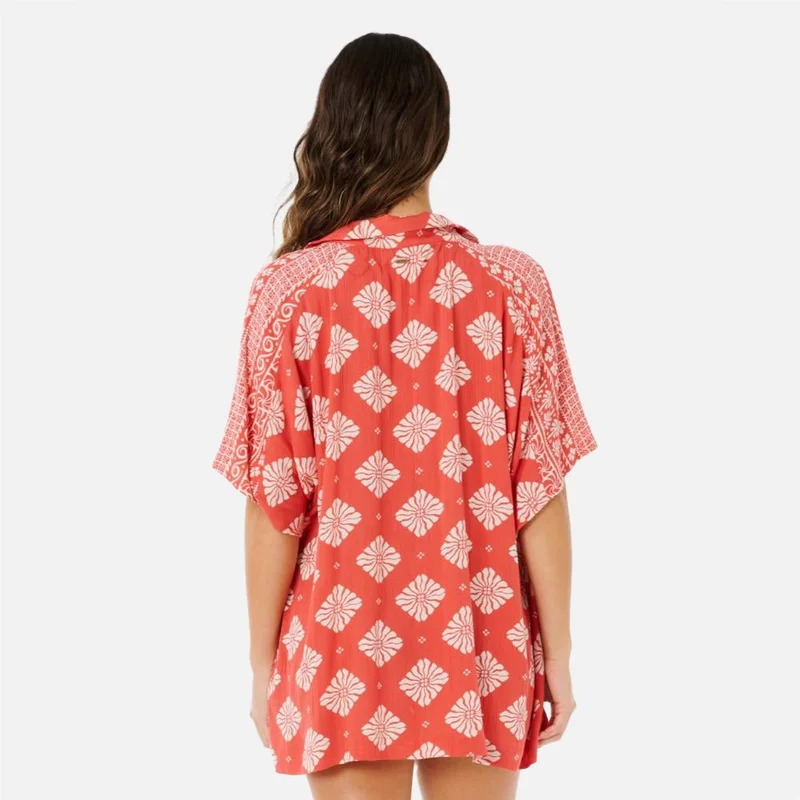 ريب كورل Ventura Viscose Short Sleeve Shirt - Women