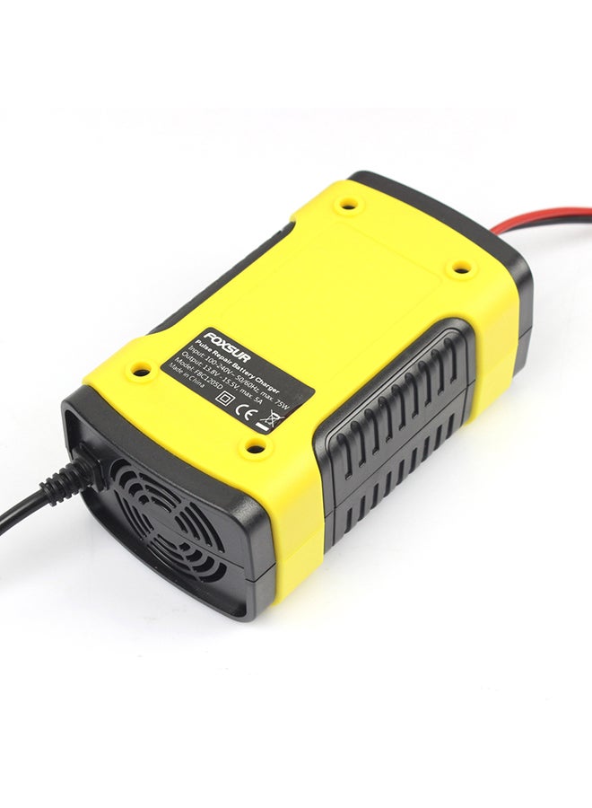 12V 5A LCD Car/Motorcycle Pulse Repair Battery Charger Lead Acid Storage Charger - Image 5