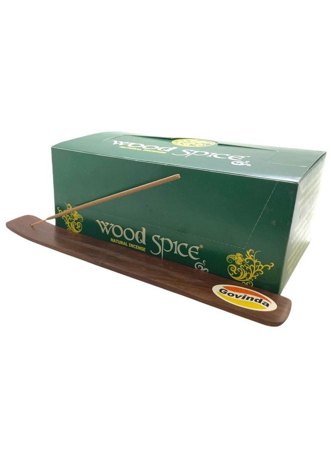 Govinda Incense Stick Holder Bundle With Nandita Wood Spice Incense Sticks 12 Boxes X 15 Grams - Image 5