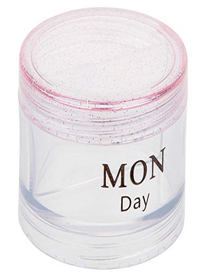 SHREETA 7 Day Pill Organizer Case Tower Weekly Stackable Pill Storage - Image 4