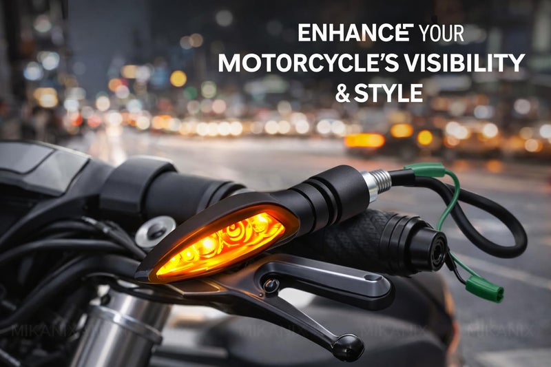OBEROI'S TRADERS KTM Bike Front, Rear Turn Signal LED Indicator Light Lamp for KTM Duke | RC 125/200/250/390 All Models (Pack of 2) - Image 2