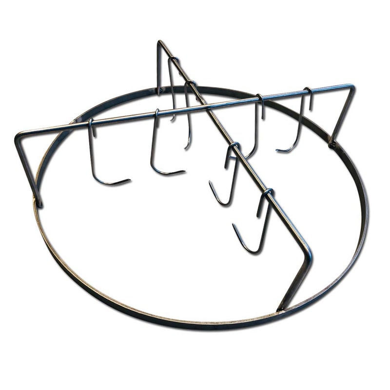 LavaLock Rib Hanger for WSM WeberSmokey Mountain Stainless Steel Meat hanging system with Rib
