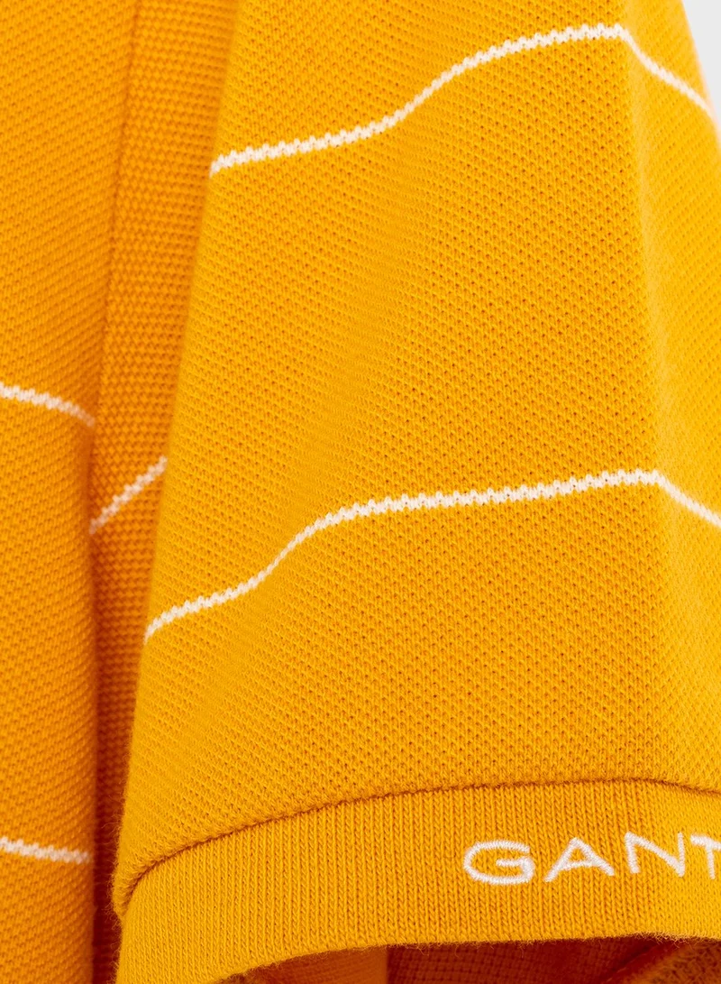 GANT Striped Polo
