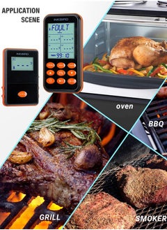 INKBIRD Digital Cooking Thermometer IRF-4S Wireless Remote Meat Probes Thermometer Waterproof for Food Oven Grill BBQ Candy Weber - pzsku/Z1009092D1D626F26B988Z/45/_/1684142414/733e9078-ab51-4cab-bc0d-8a68d58d6263