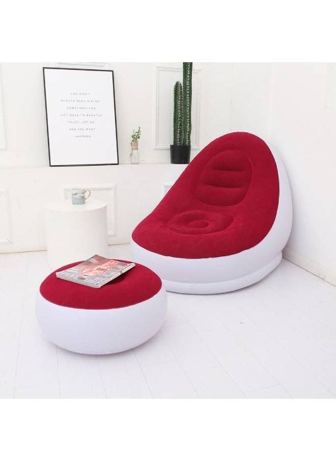 Kutis Portable Sofa with Foot Stool and Electric Pump  - Image 3