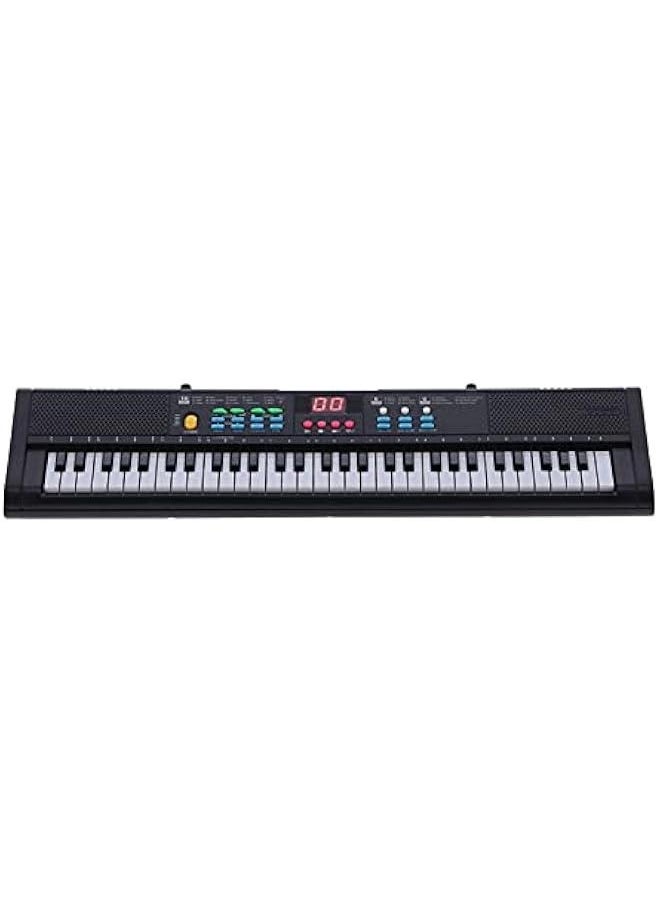 Generic 61 Keys Electric Digital Keyboard Piano Instrument, Multifunctional with Microphone, for Beginners and Music Enthusiasts  - Image 2