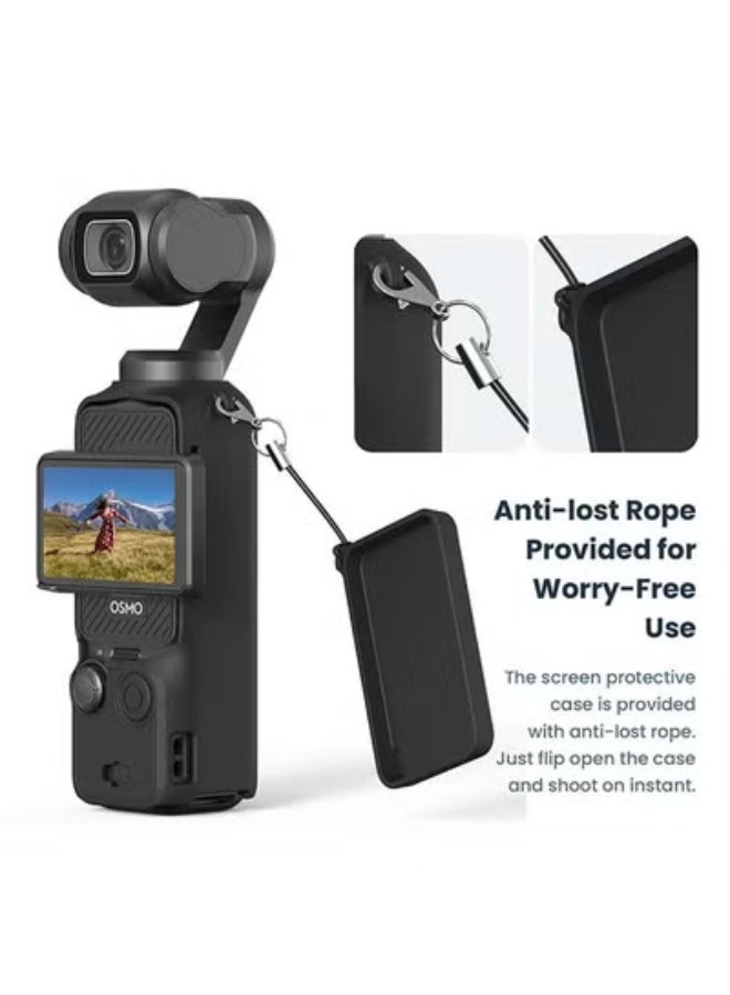 aMagisn حافظة حماية من السيليكون الفاخر من amagisn لجهاز DJI Osmo Pocket 3 - ملحق أساسي لكاميرا DJI Gimbal Action - Image 4