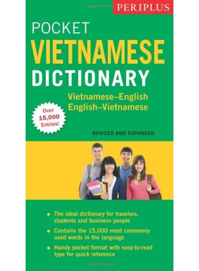 Periplus Pocket Vietnamese Dictionary Vietnamese English English Vietnamese Revised and Expanded Edition - Paperback