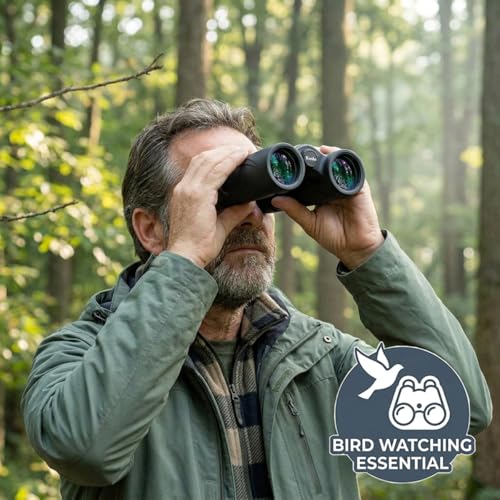 Kenko 10x26 Binoculars SG EX OP WP - High Power Compact Binoculars from Trusted Japanese Brand, Waterproof for Wildlife Viewing & Travel - Portable One-Hand Focus 012222 - Image 5